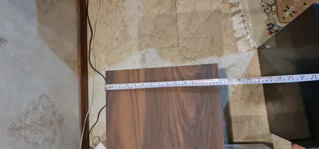 میز تلویزيون راهپود مدل آفتابگردان به همراه طبقه دیواری