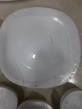 تجریه خرید سرویس غذاخوری 25 پارچه دینو مدل چهار گوش کلاسیک ورژن 1