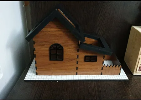 جامدادی رو میزی پرسناژ طرح House مدل PC 07