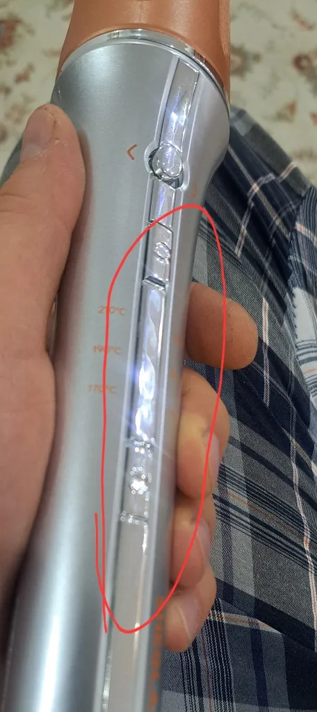 فر کننده مو شیگلم مدل 25mm