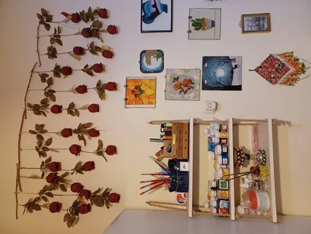 شلف دیواری مدل سه طبقه