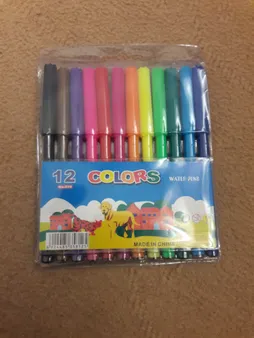 ماژیک رنگ آمیزی 12 رنگ کد 858