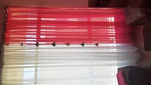 تجریه خرید پرده مدل دوخت ساده حریر ساده مات سایز 300x280 سانتیمتر