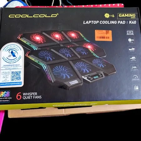 پایه خنک کننده لپ تاپ کول کلد مدل K40