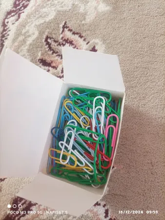 گیره کاغذ کد A4 بسته 100 عدی