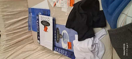 زیرپوش رکابی مردانه ساحل مدل نخی یقه خشتی