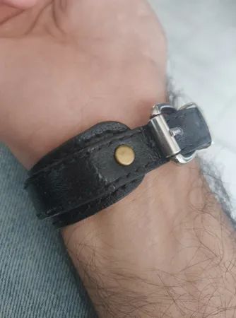 دستبند چرم وارک مدل رهام کد rb176