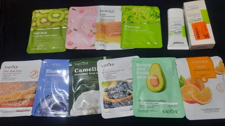 ماسک صورت سادور مدل آبرسان وزن 25 گرم بسته 10 عددی