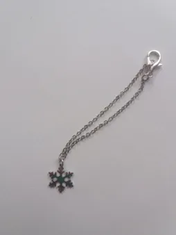 آویز ساعت مارکت لند طرح دانه برف کد 31