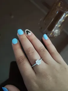 تجریه خرید انگشتر نقره زنانه جی تی ای مدل فلاور