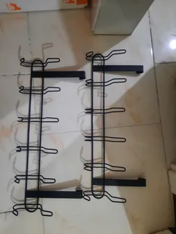 آویز لباس پشت دری شکیبا مدل N45-Moon