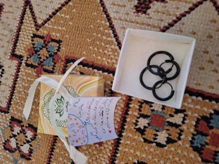 پیرسینگ گوش زنانه پایتخت مدل PS825 بسته چهار عددی