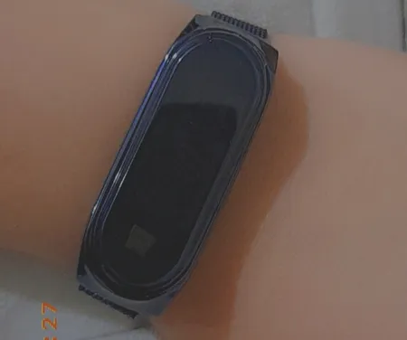 ساعت مچی دیجیتال مدل حصیری مگنتی طرح قلب Mki