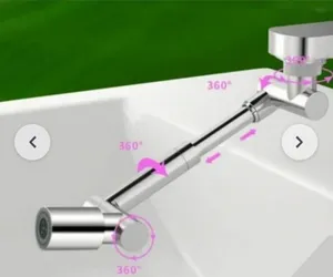 تجریه خرید سر شیر کاهنده آب مدل 720 درجه کشویی