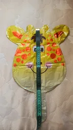 بادکنک فویلی لاکی بالونز طرح حیوانات جنگل مینی کد 1117 مجموعه 6 عددی