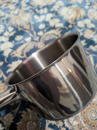 شیر جوش پارس استیل مدل کف سه لایه کد 140 سایز 14