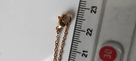 زنجیر زنانه ژوپینگ مدل دیپلمات کد 60cm