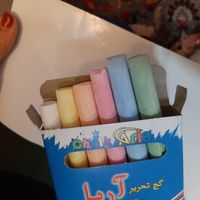 گچ رنگی آریا مدل Chalk_06 بسته 6 عددی