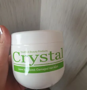 تجریه خرید ماسک مو کریستال مدل بدون آبکشی مناسب موهای خشک و آسیب دیده حجم 500 میلی لیتر