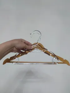 تجریه خرید چوب لباسی نوزادی مدل افرا طرح چوب بسته 6 عددی