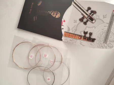 سیم تار و سه تار نوین سیم مدل Medium Tension