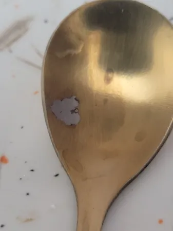 قاشق چای خوری مدل برگ کد 00601 مجموعه 6 عددی