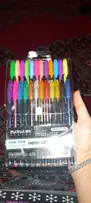 روان نویس مدل NEON GLITTER  بسته 24 عددی