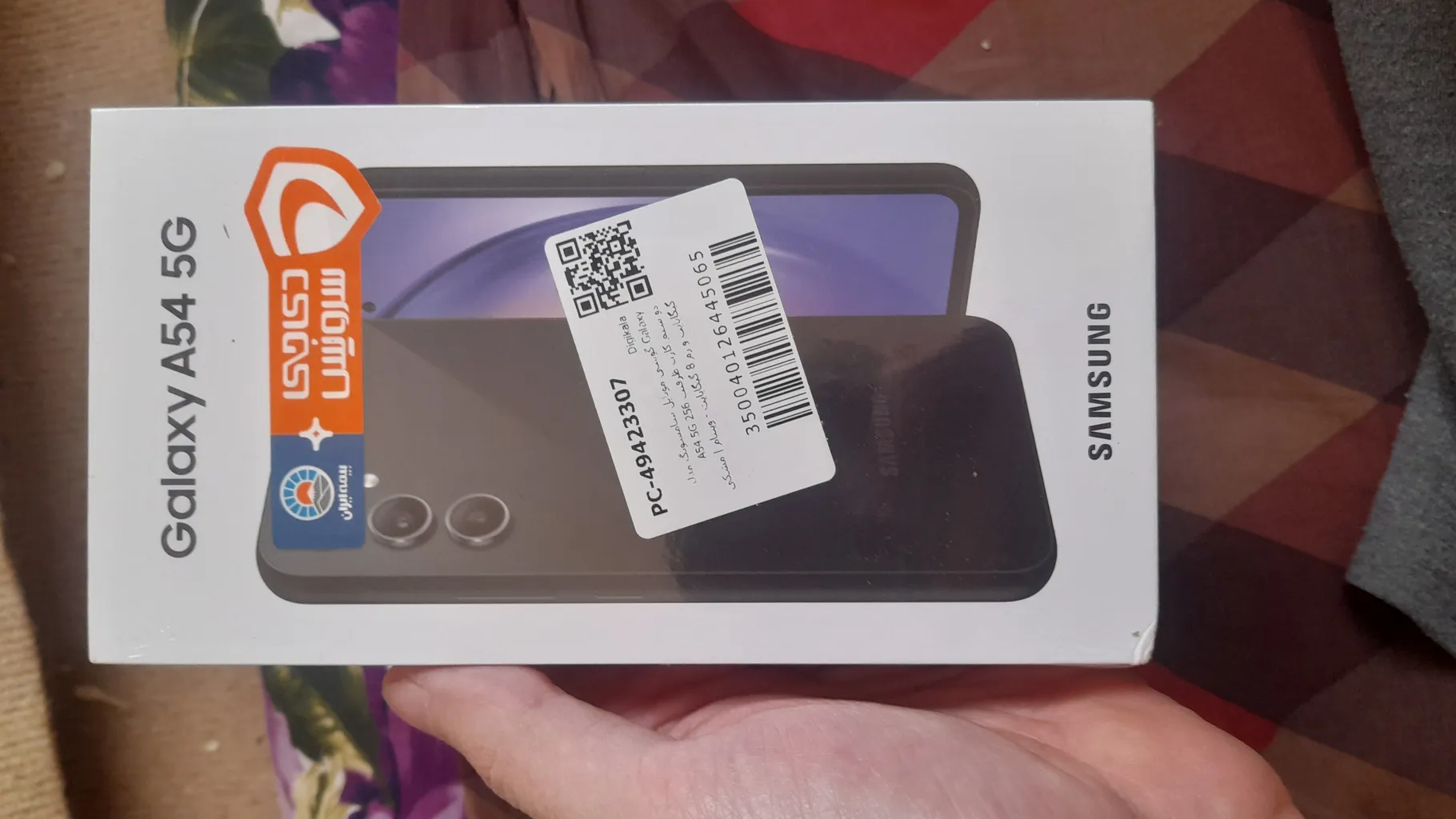 گوشی موبایل سامسونگ مدل Galaxy A54 5G دو سیم کارت ظرفیت 256 گیگابایت و رم 8 گیگابایت - ویتنام