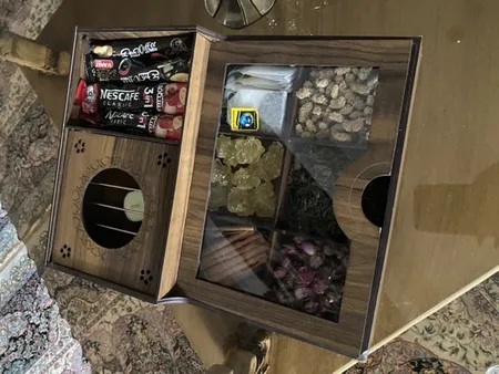 جعبه تی بگ مدل وارمر دار 1186