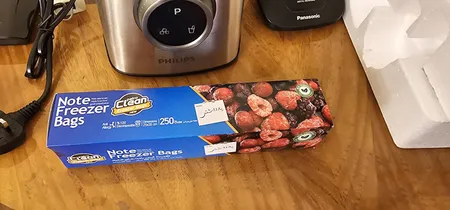 کیسه فریزر پترو کلین مدل یادداشتی بسته 250 عددی