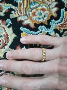 تجریه خرید انگشتر طلا 18 عیار زنانه با طرح کارتیه دوست خوب مدل DK375 سایز 53