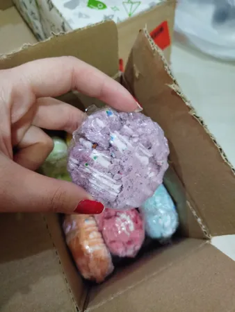 کوکتل پدیکور اور مدل دونات وزن 130 گرم بسته 6 عددی