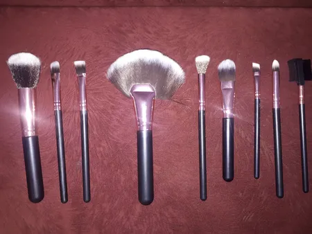 ست برس آرایشی مدل 2021 مجموعه 9 عددی