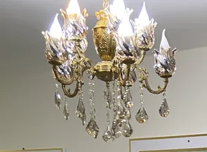 تجریه خرید لوستر 10 شعله کد 3020