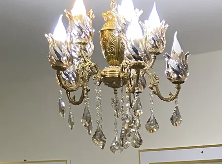 لوستر 10 شعله کد 3020