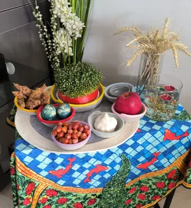 تجریه خرید مجموعه ظروف هفت سین 8 پارچه مدل s84