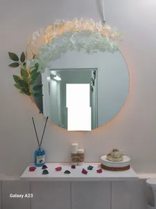 تجریه خرید آینه سرویس بهداشتی آزالیا مدل دایره گرد 50