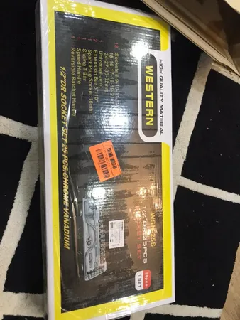 مجموعه 25 عددی آچار و سری بکس وسترن کد WSN