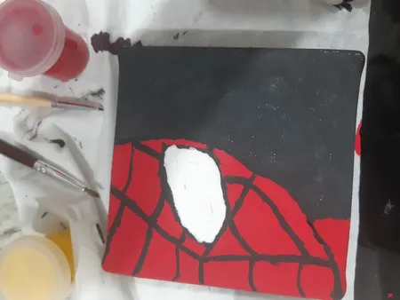 بوم نقاشی لیما بوم مدل انگشتی سایز 10x10 سانتی متر بسته 3 عددی