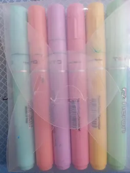 ماژیک علامت گذار پلیکان مدل Heron مجموعه 6 عددی