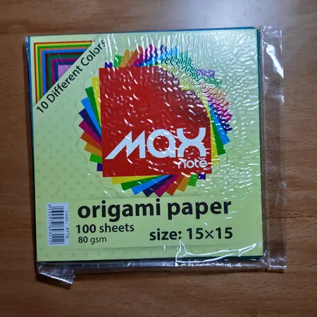 کاغذ اوریگامی کد M1515 بسته 100 عددی کاغذ اوریگامی کد M1515 بسته 100 عددی