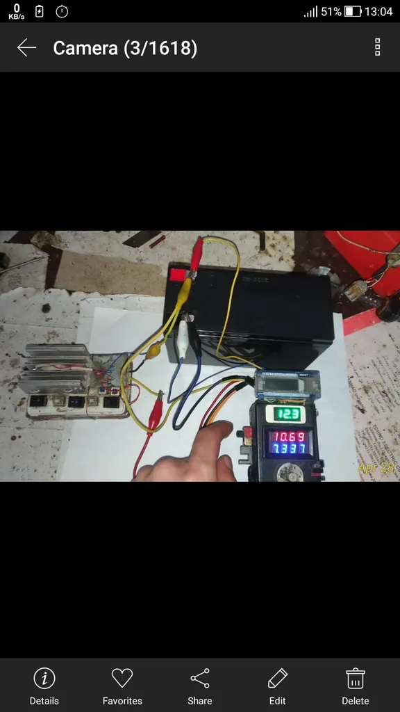 باتری یو پی اس ۱۲ ولت ۷.۲ آمپر ساعت ریوتا مدل NP7.2-12-ECO