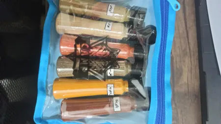 نظم دهنده سفری مدل جا ادویه کمپ مجموعه 6 عددی