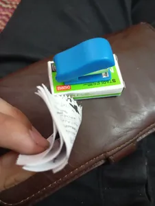 تجریه خرید منگنه مدل انگشتی به همراه سوزن منگنه