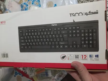 کیبورد تسکو مدل TK 8012