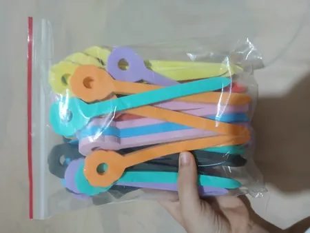 بیگودی مو مدل فومی بسته 50 عددی