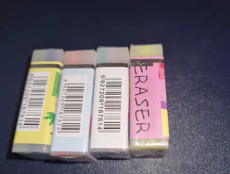 پاک کن مدل مغز دار طرح دایناسور بسته 4 عددی