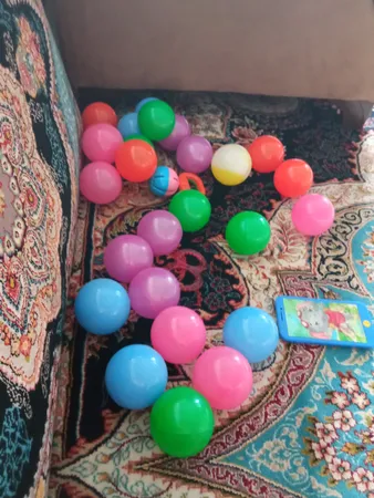 توپ استخر مدل شادی بسته 25 عددی