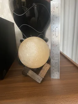 آباژور سنگ نمک طرح گوی مدل MPG05