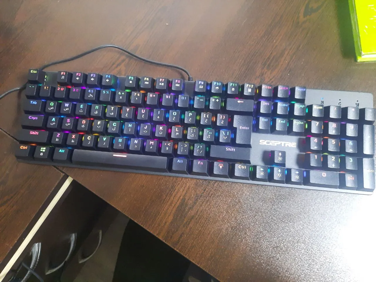 کیبورد مخصوص بازی اسکپتر مدل KA101/KEYPRO 2023